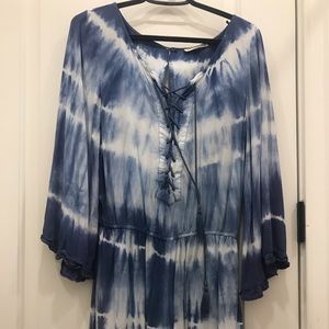 American Eagle tie-dye romper